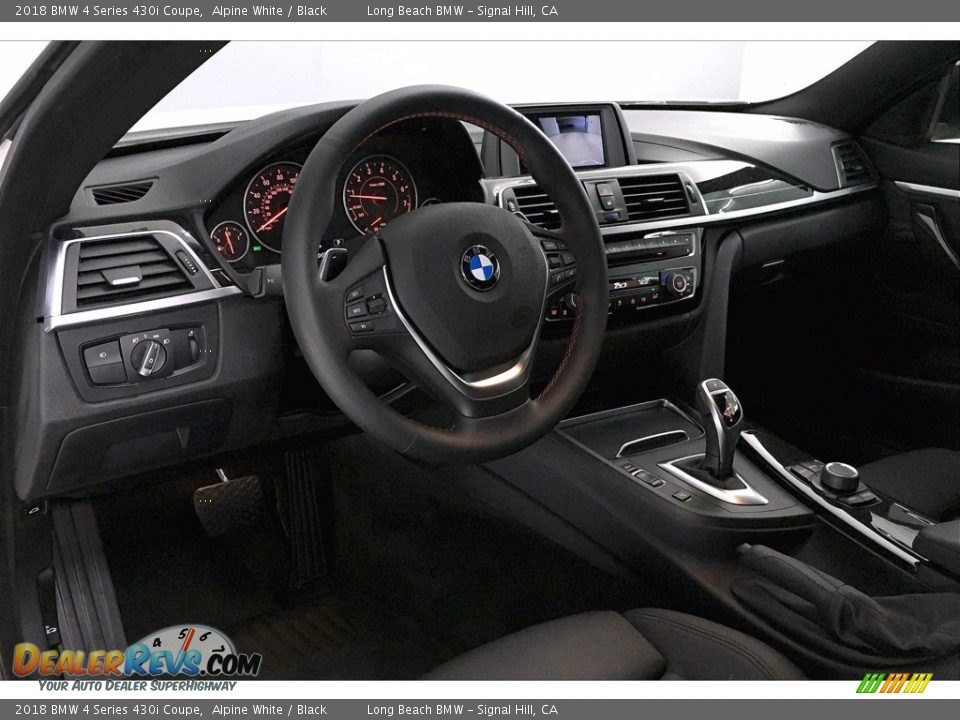 2018 BMW 4 Series 430i Coupe Alpine White / Black Photo #21