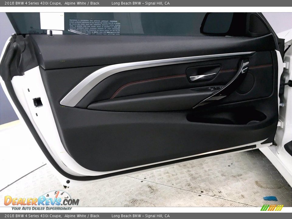 2018 BMW 4 Series 430i Coupe Alpine White / Black Photo #23