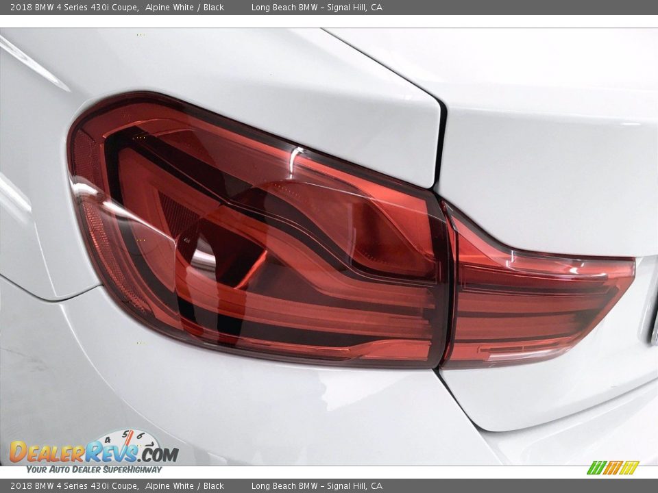 2018 BMW 4 Series 430i Coupe Alpine White / Black Photo #26