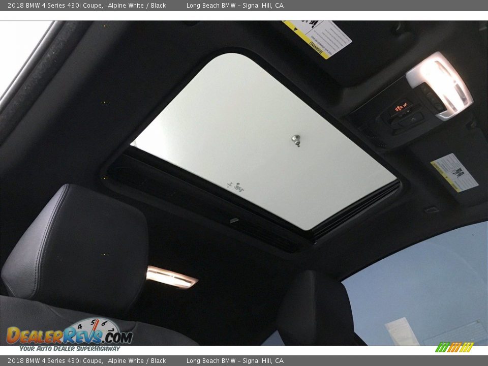 2018 BMW 4 Series 430i Coupe Alpine White / Black Photo #30