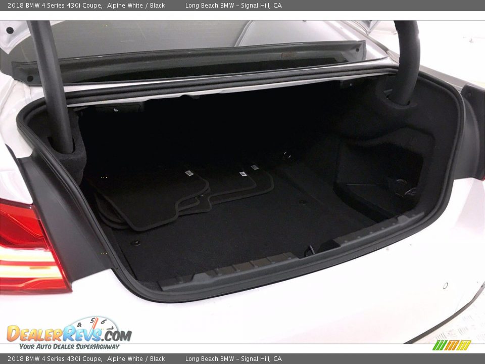 2018 BMW 4 Series 430i Coupe Alpine White / Black Photo #31