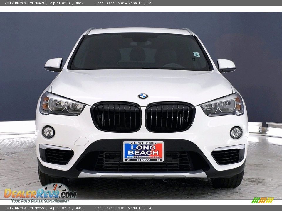 2017 BMW X1 xDrive28i Alpine White / Black Photo #2