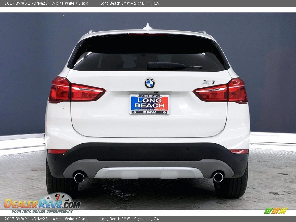 2017 BMW X1 xDrive28i Alpine White / Black Photo #3