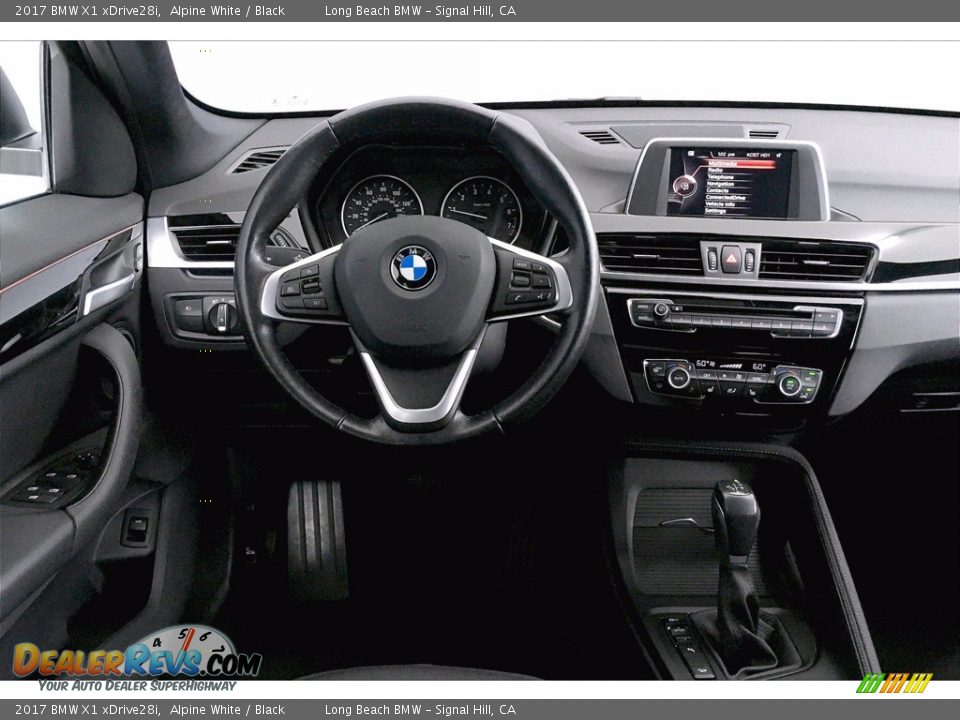 2017 BMW X1 xDrive28i Alpine White / Black Photo #4