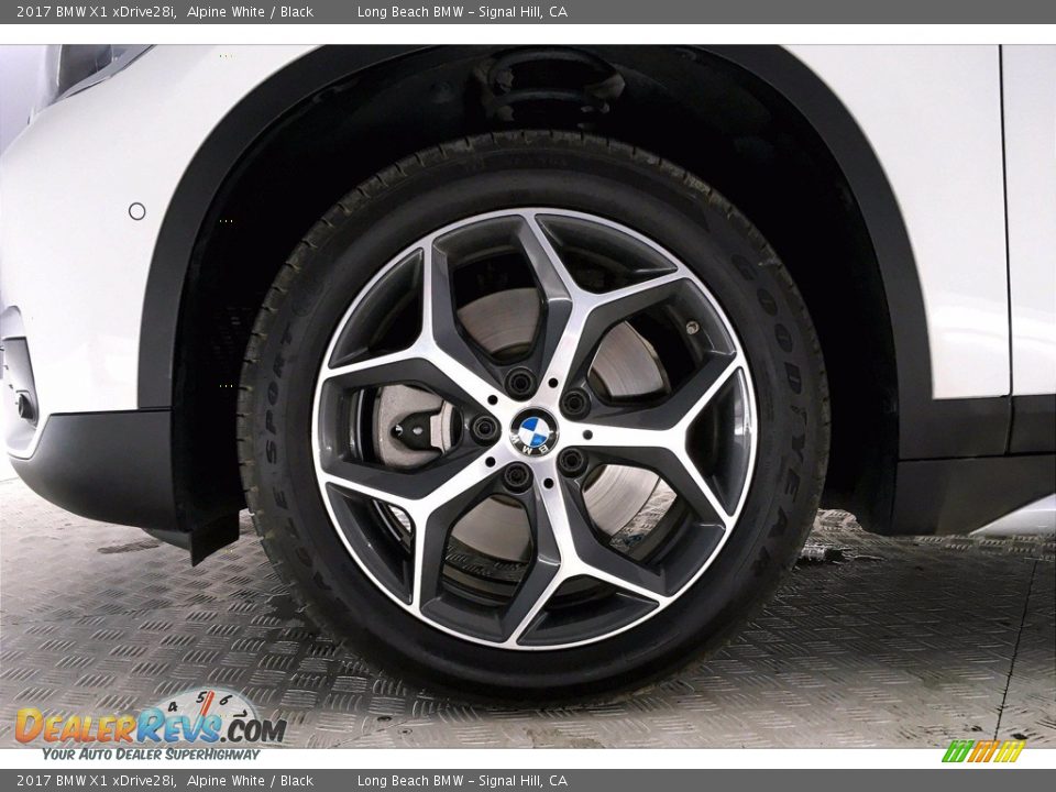 2017 BMW X1 xDrive28i Alpine White / Black Photo #8