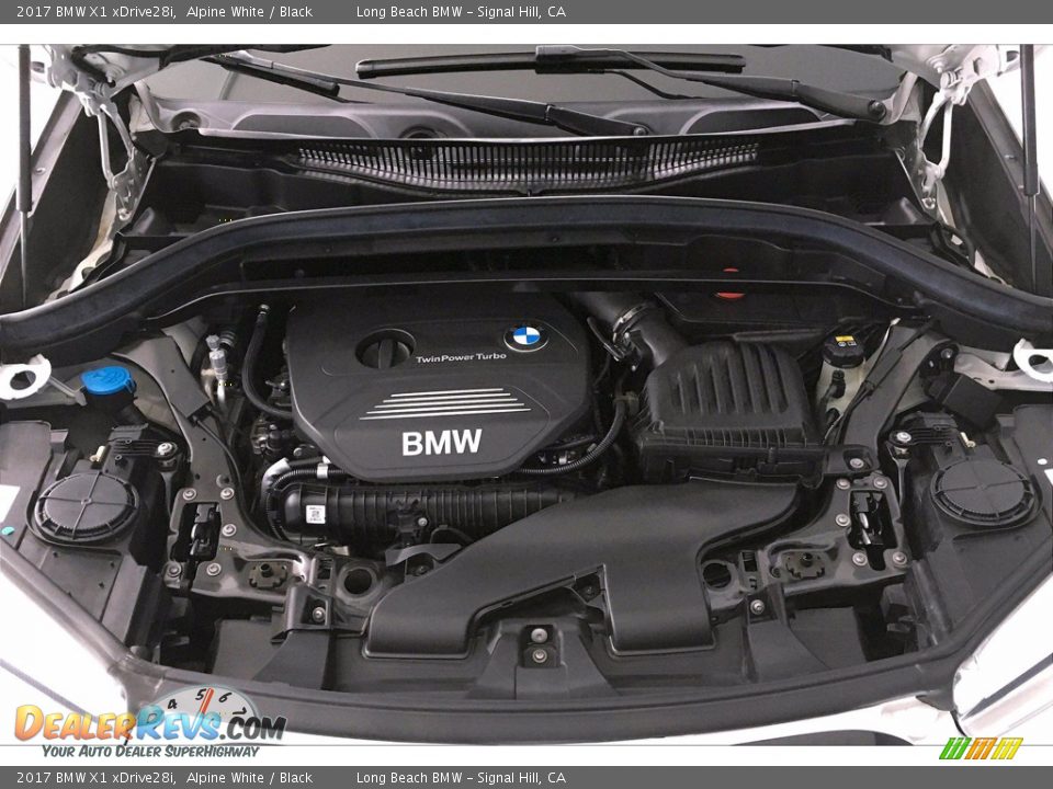 2017 BMW X1 xDrive28i Alpine White / Black Photo #9