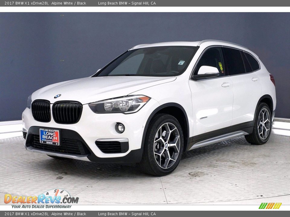2017 BMW X1 xDrive28i Alpine White / Black Photo #12