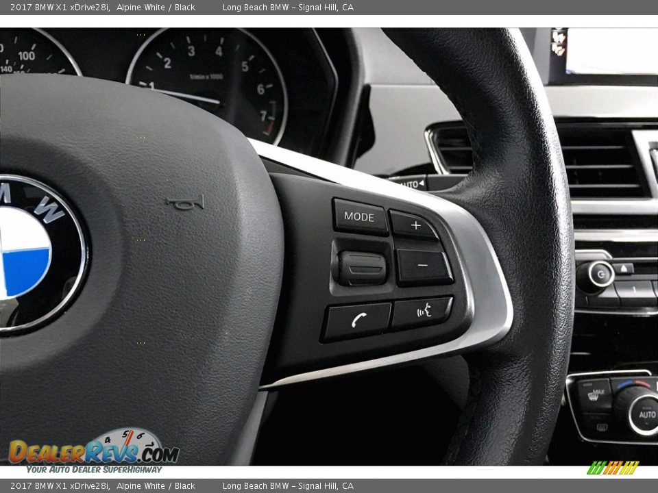2017 BMW X1 xDrive28i Alpine White / Black Photo #19