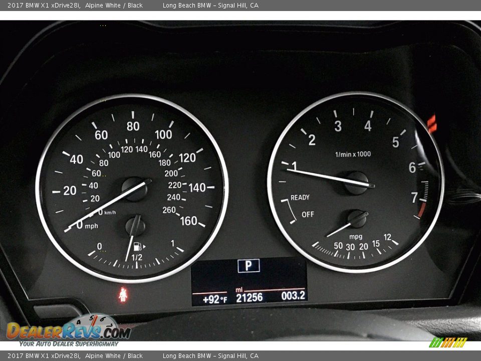 2017 BMW X1 xDrive28i Alpine White / Black Photo #20