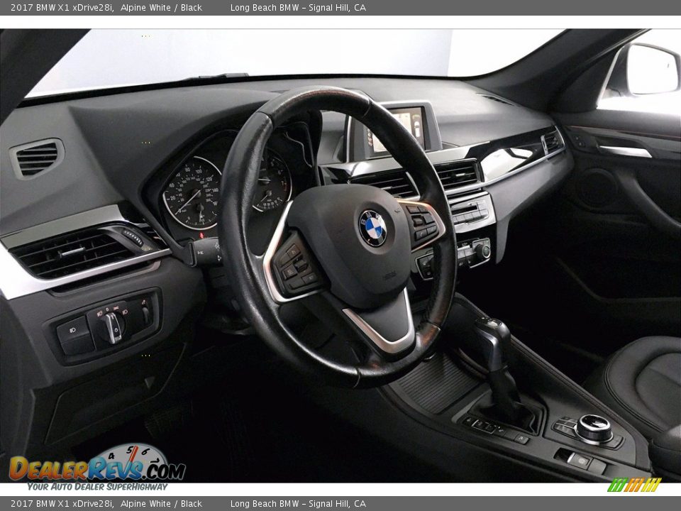 2017 BMW X1 xDrive28i Alpine White / Black Photo #21