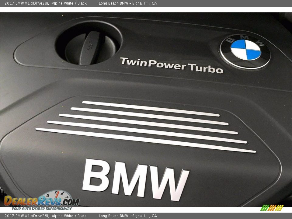 2017 BMW X1 xDrive28i Alpine White / Black Photo #35