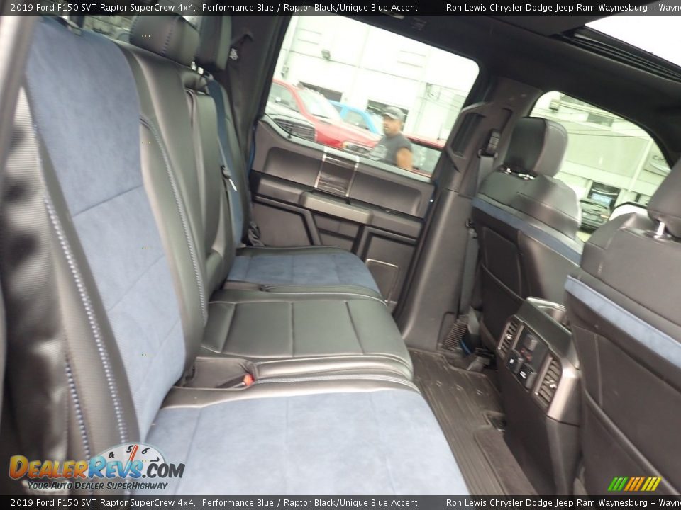 Rear Seat of 2019 Ford F150 SVT Raptor SuperCrew 4x4 Photo #13