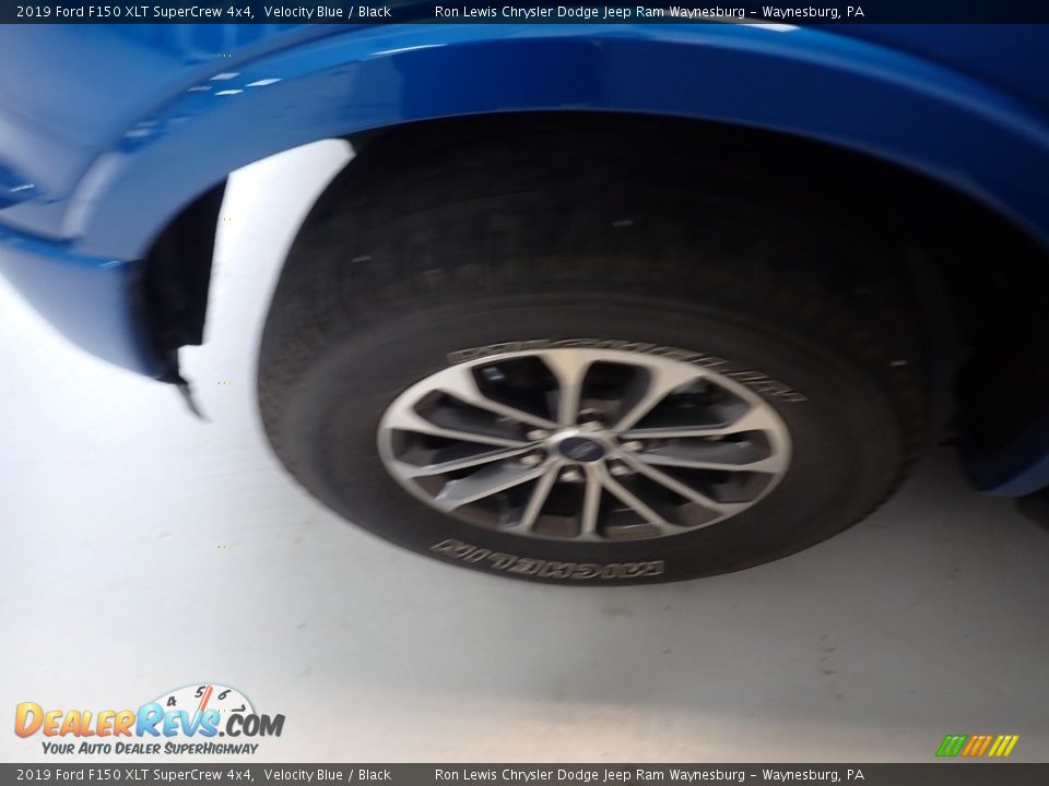 2019 Ford F150 XLT SuperCrew 4x4 Velocity Blue / Black Photo #3