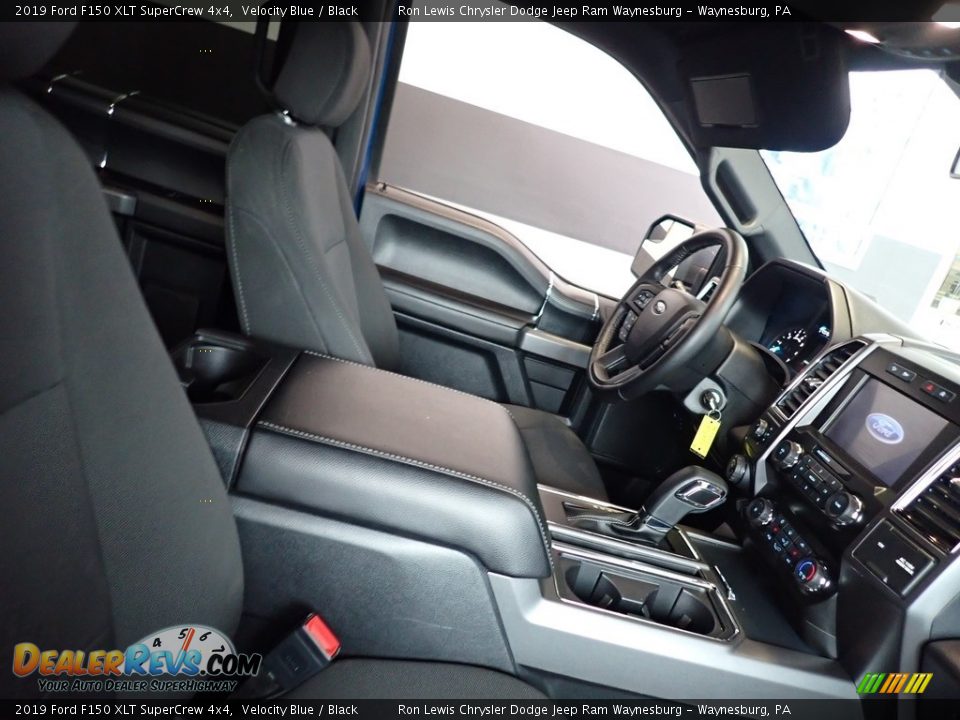 2019 Ford F150 XLT SuperCrew 4x4 Velocity Blue / Black Photo #8