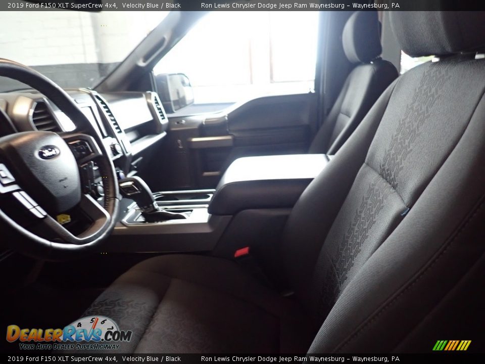 2019 Ford F150 XLT SuperCrew 4x4 Velocity Blue / Black Photo #12