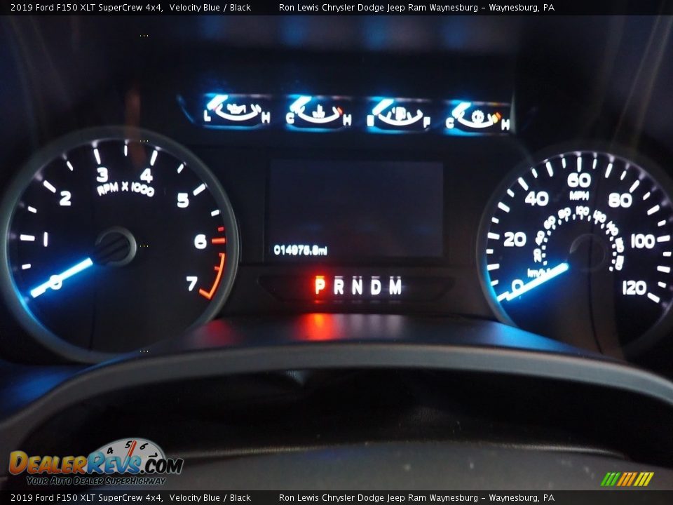 2019 Ford F150 XLT SuperCrew 4x4 Velocity Blue / Black Photo #15