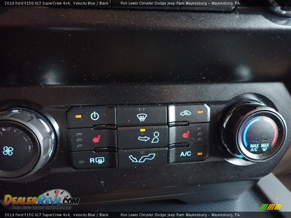 2019 Ford F150 XLT SuperCrew 4x4 Velocity Blue / Black Photo #16