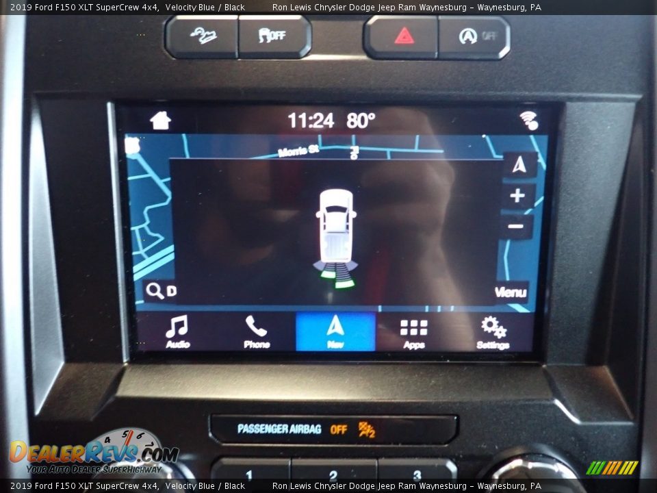 2019 Ford F150 XLT SuperCrew 4x4 Velocity Blue / Black Photo #20