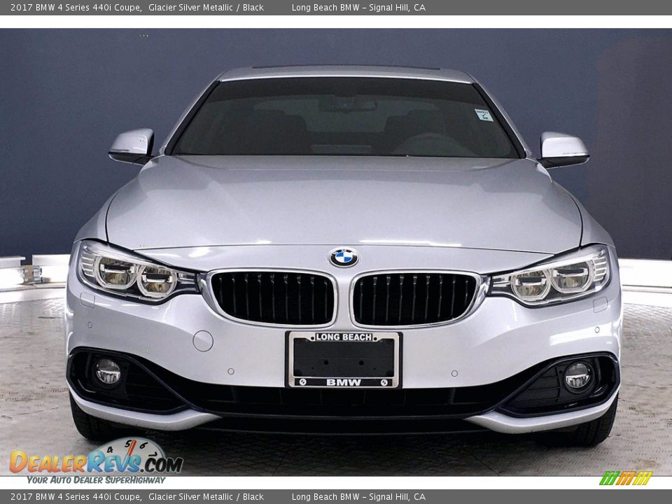 Glacier Silver Metallic 2017 BMW 4 Series 440i Coupe Photo #2