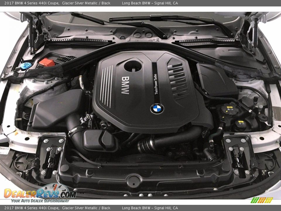 2017 BMW 4 Series 440i Coupe 3.0 Liter DI TwinPower Turbocharged DOHC 24-Valve VVT Inline 6 Cylinder Engine Photo #9