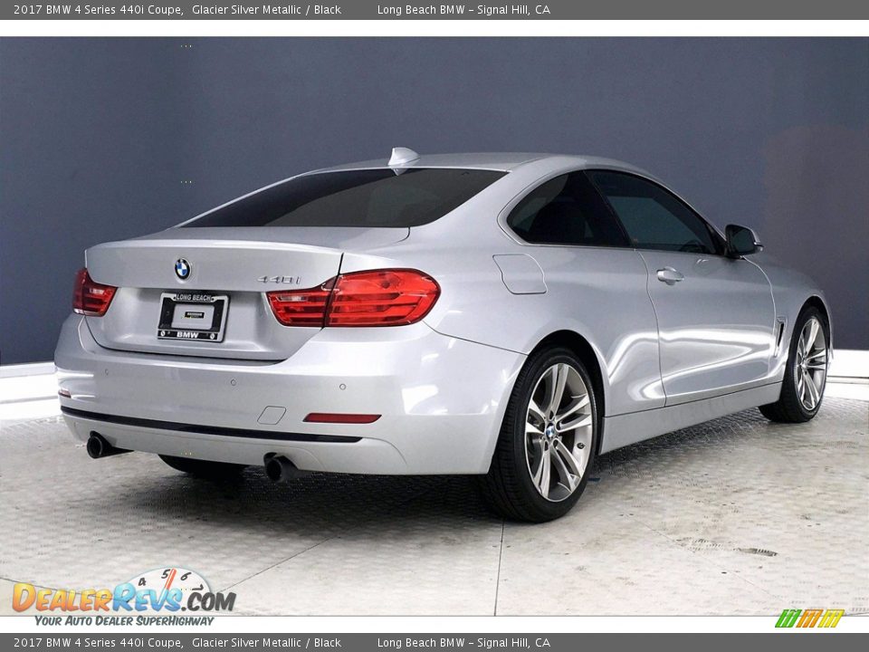 Glacier Silver Metallic 2017 BMW 4 Series 440i Coupe Photo #13