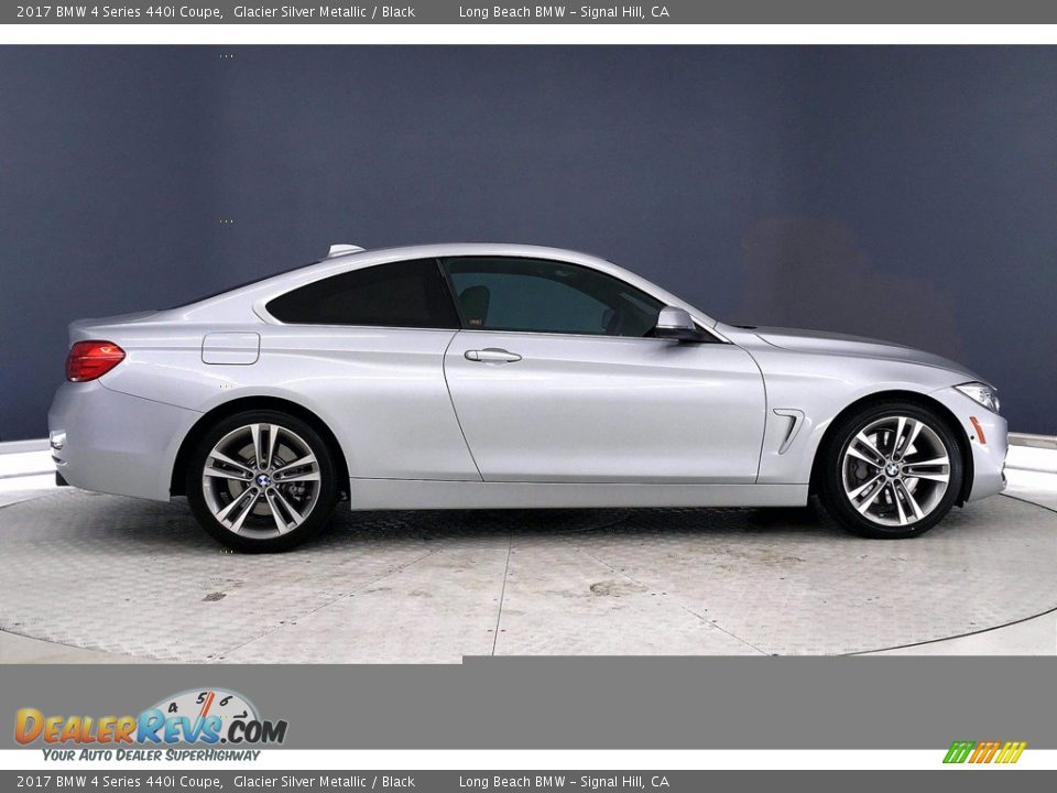 Glacier Silver Metallic 2017 BMW 4 Series 440i Coupe Photo #14