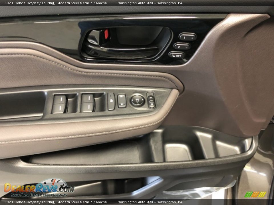 2021 Honda Odyssey Touring Modern Steel Metallic / Mocha Photo #11