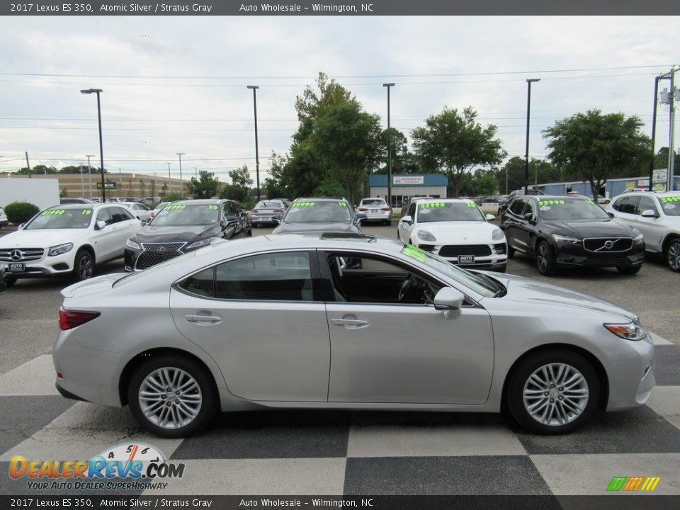 2017 Lexus ES 350 Atomic Silver / Stratus Gray Photo #3