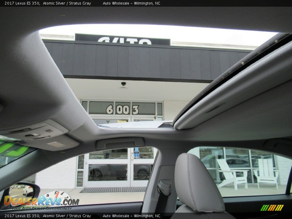 2017 Lexus ES 350 Atomic Silver / Stratus Gray Photo #14