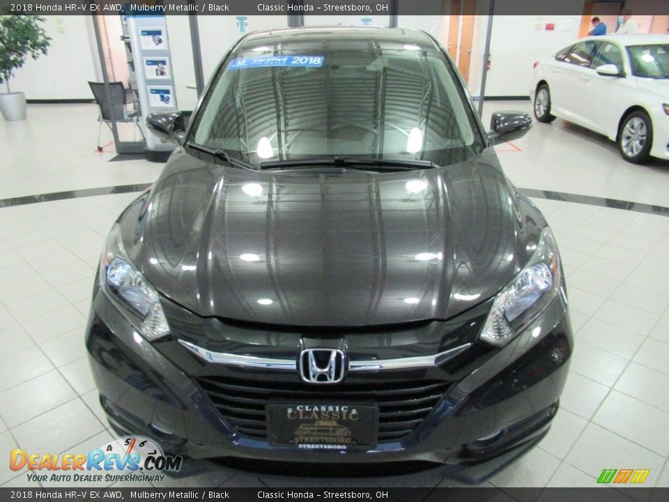 2018 Honda HR-V EX AWD Mulberry Metallic / Black Photo #2