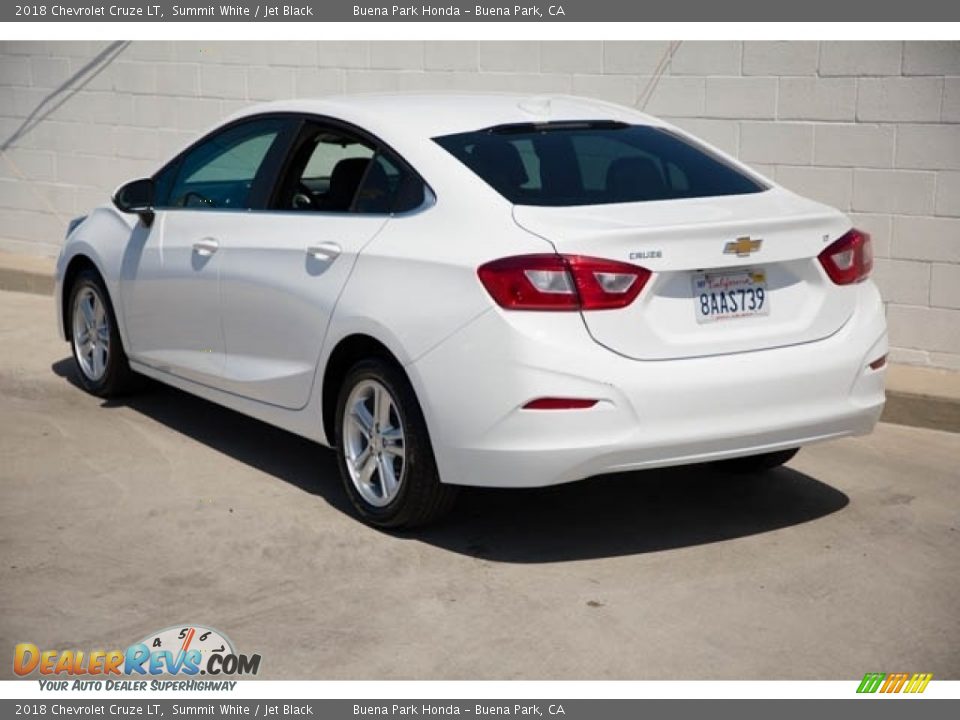 2018 Chevrolet Cruze LT Summit White / Jet Black Photo #2