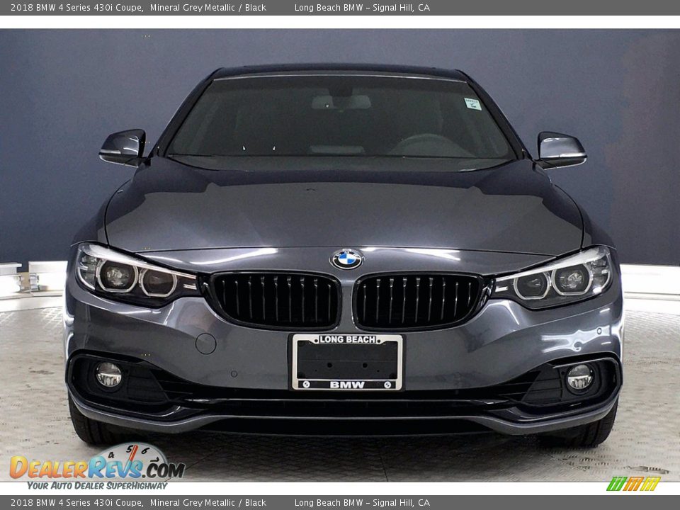 2018 BMW 4 Series 430i Coupe Mineral Grey Metallic / Black Photo #2