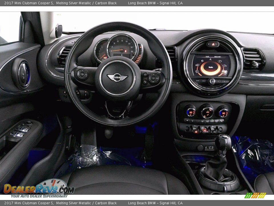 2017 Mini Clubman Cooper S Melting Silver Metallic / Carbon Black Photo #4