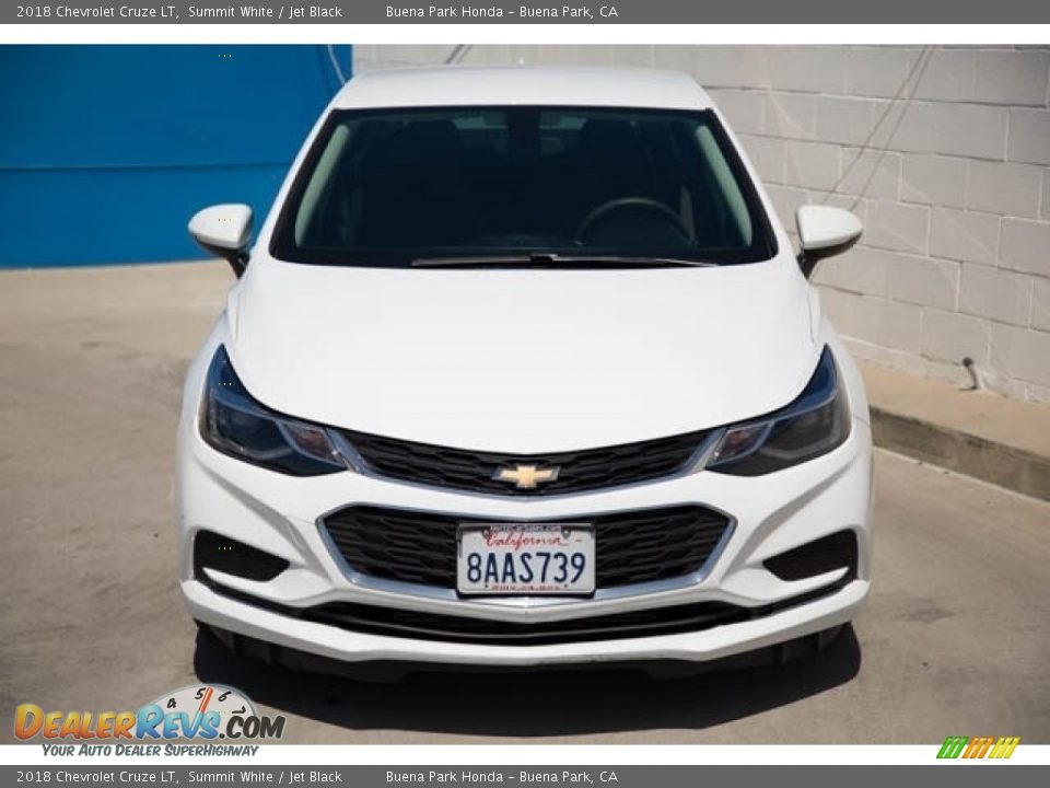 2018 Chevrolet Cruze LT Summit White / Jet Black Photo #7