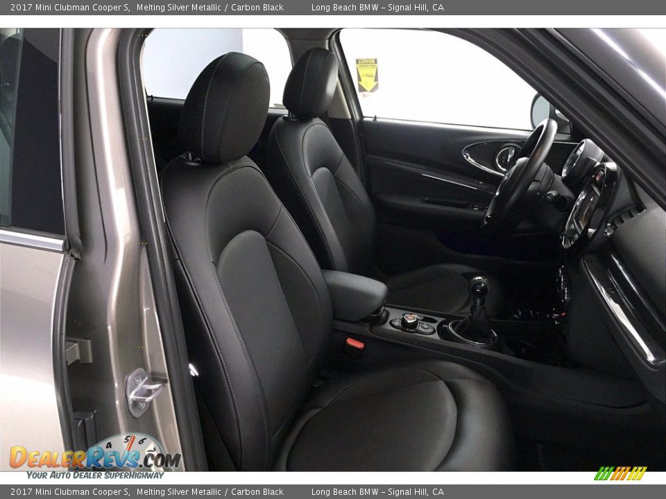 2017 Mini Clubman Cooper S Melting Silver Metallic / Carbon Black Photo #6