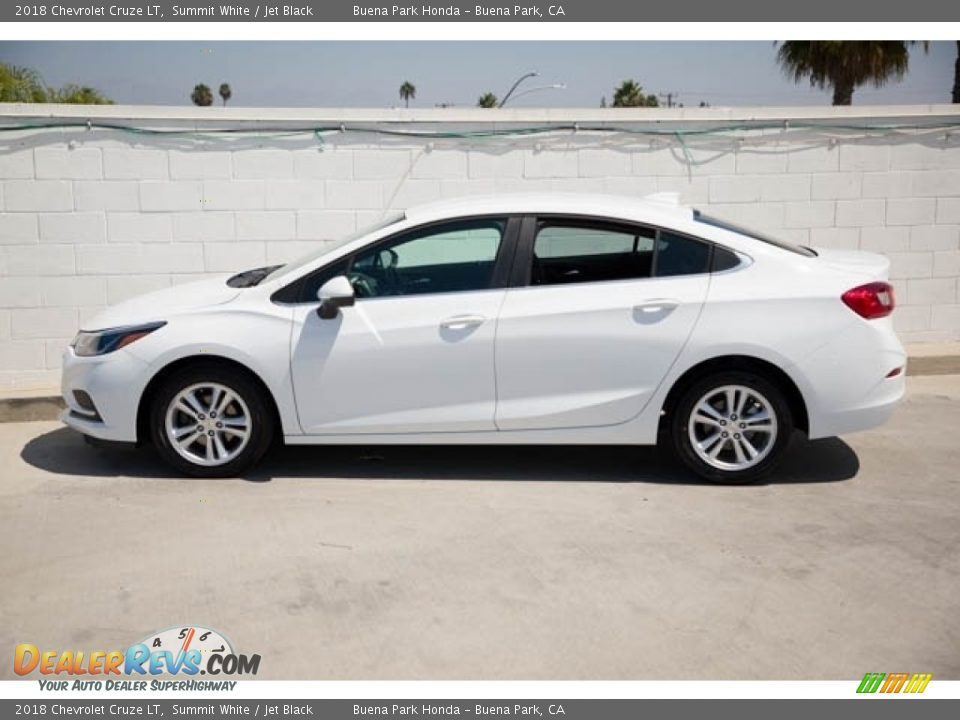 2018 Chevrolet Cruze LT Summit White / Jet Black Photo #10