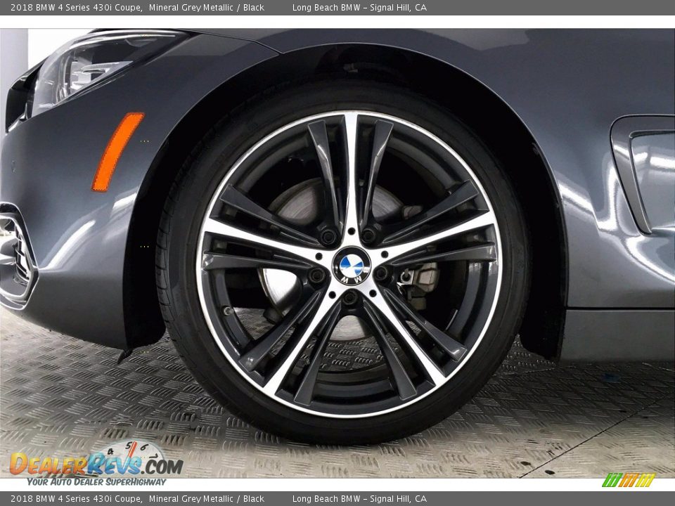 2018 BMW 4 Series 430i Coupe Mineral Grey Metallic / Black Photo #8