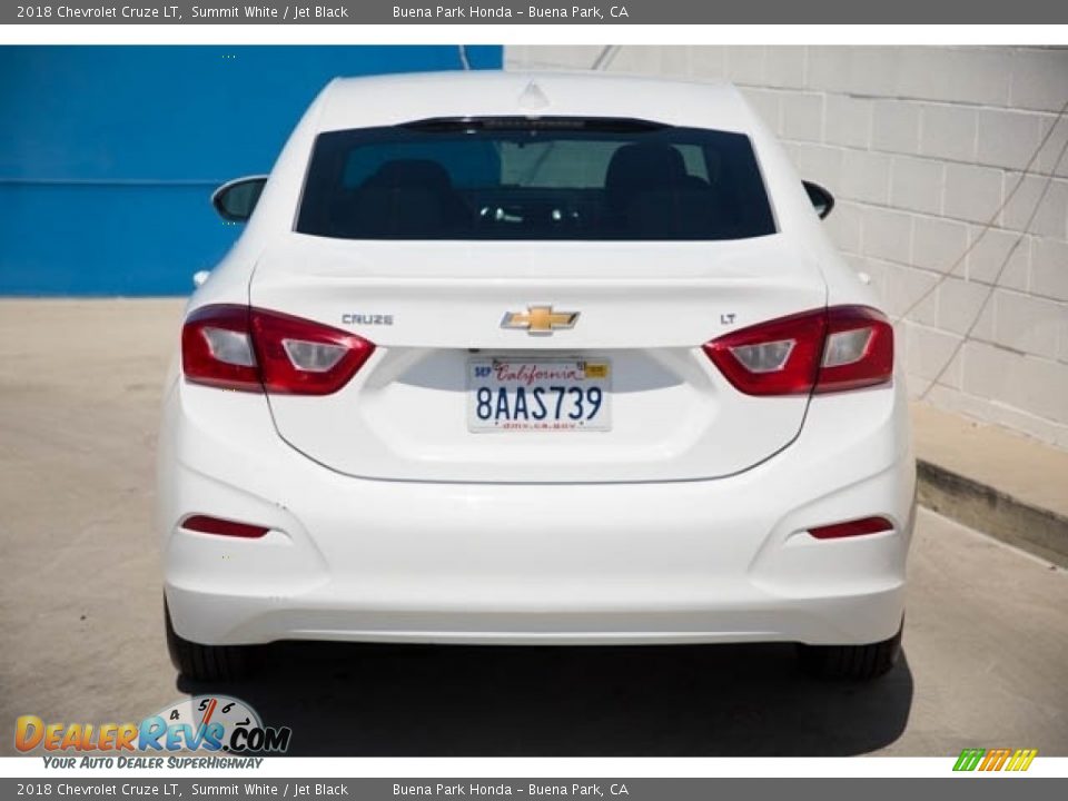 2018 Chevrolet Cruze LT Summit White / Jet Black Photo #11
