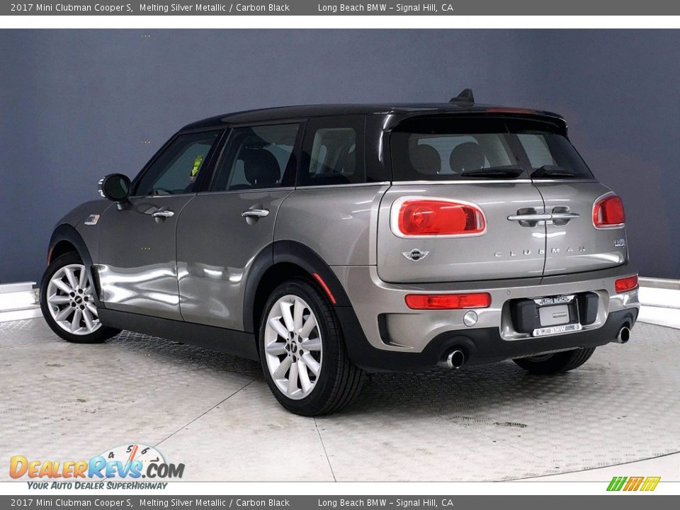 2017 Mini Clubman Cooper S Melting Silver Metallic / Carbon Black Photo #10