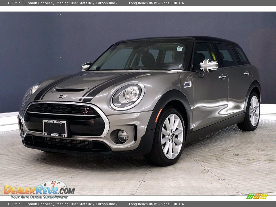 2017 Mini Clubman Cooper S Melting Silver Metallic / Carbon Black Photo #12