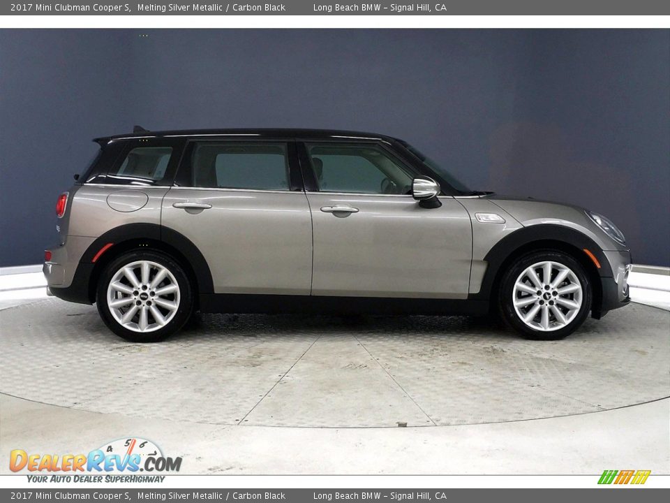 2017 Mini Clubman Cooper S Melting Silver Metallic / Carbon Black Photo #14