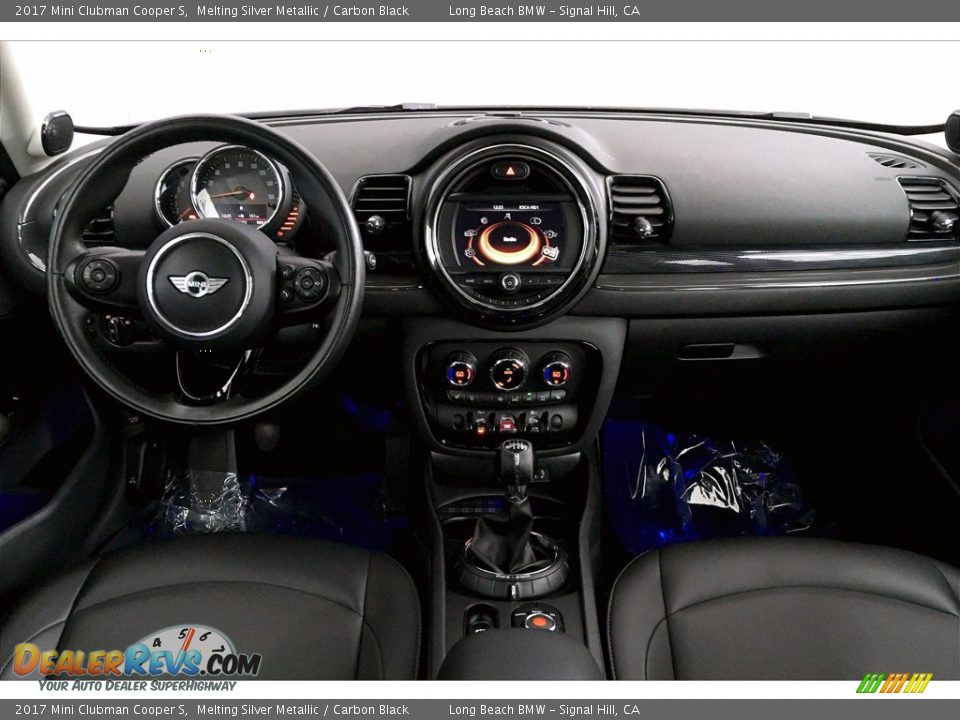 2017 Mini Clubman Cooper S Melting Silver Metallic / Carbon Black Photo #15