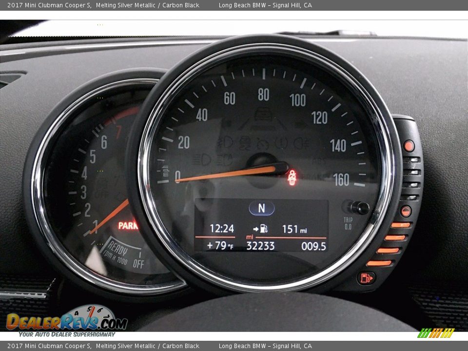 2017 Mini Clubman Cooper S Melting Silver Metallic / Carbon Black Photo #20