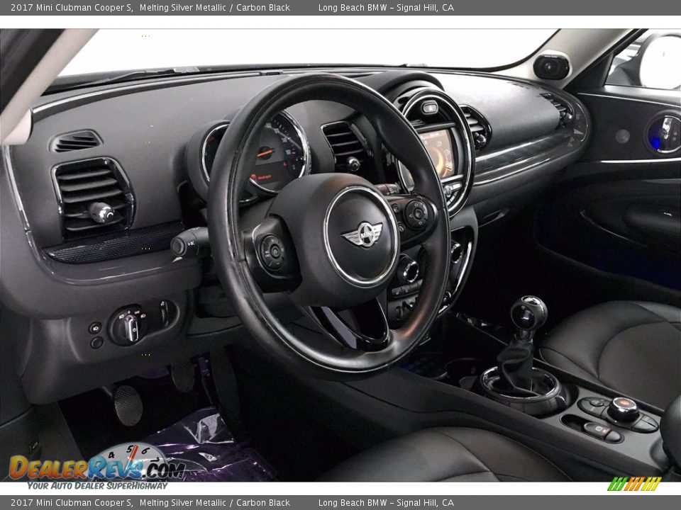 2017 Mini Clubman Cooper S Melting Silver Metallic / Carbon Black Photo #21