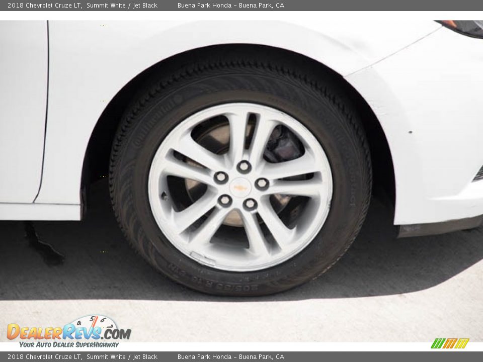 2018 Chevrolet Cruze LT Summit White / Jet Black Photo #36