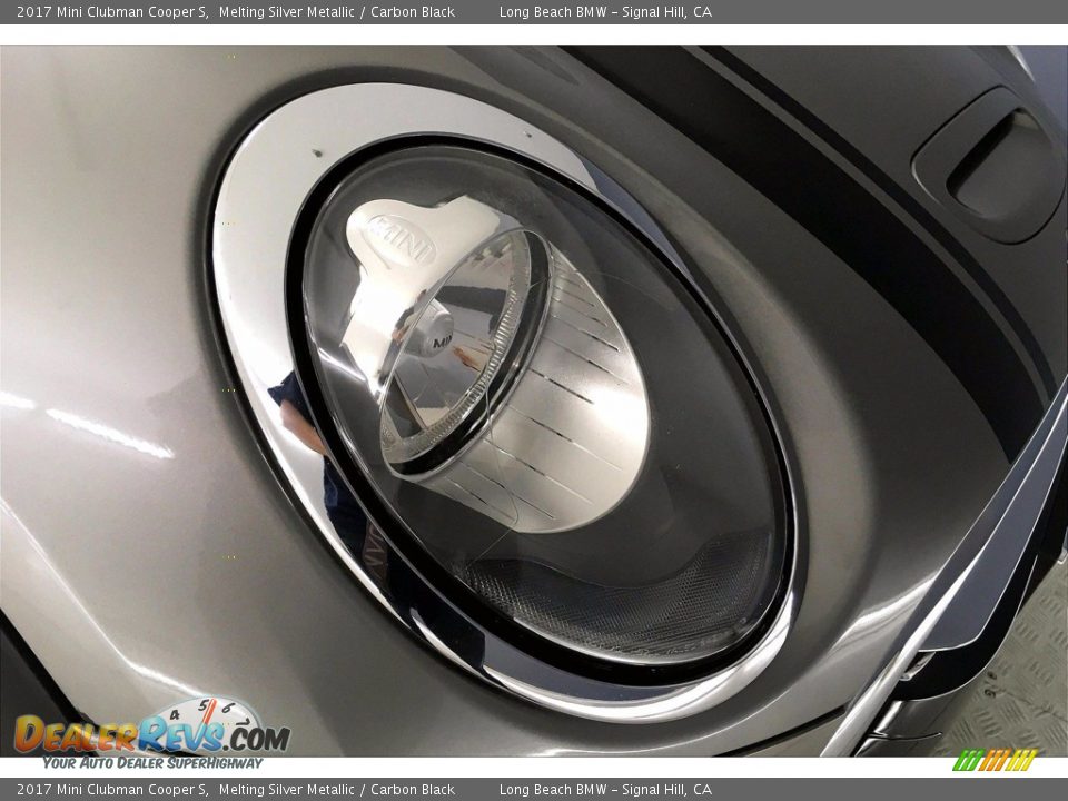 2017 Mini Clubman Cooper S Melting Silver Metallic / Carbon Black Photo #26