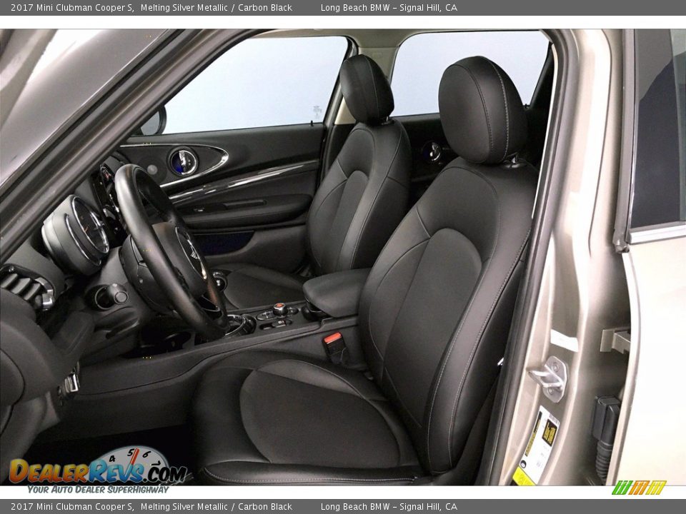 2017 Mini Clubman Cooper S Melting Silver Metallic / Carbon Black Photo #28