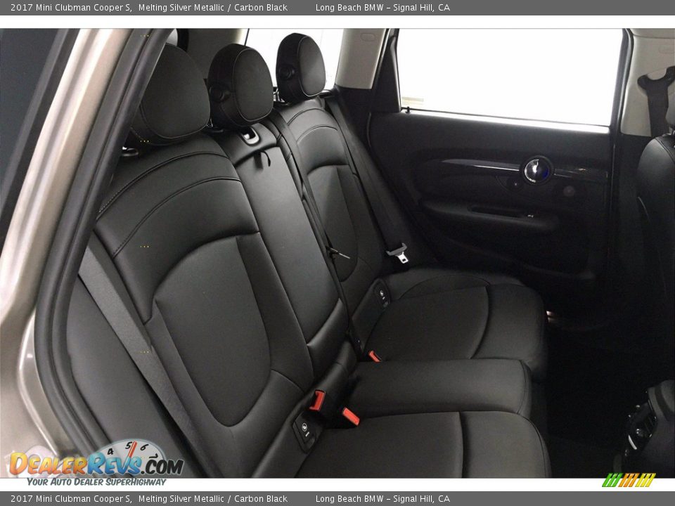 2017 Mini Clubman Cooper S Melting Silver Metallic / Carbon Black Photo #29