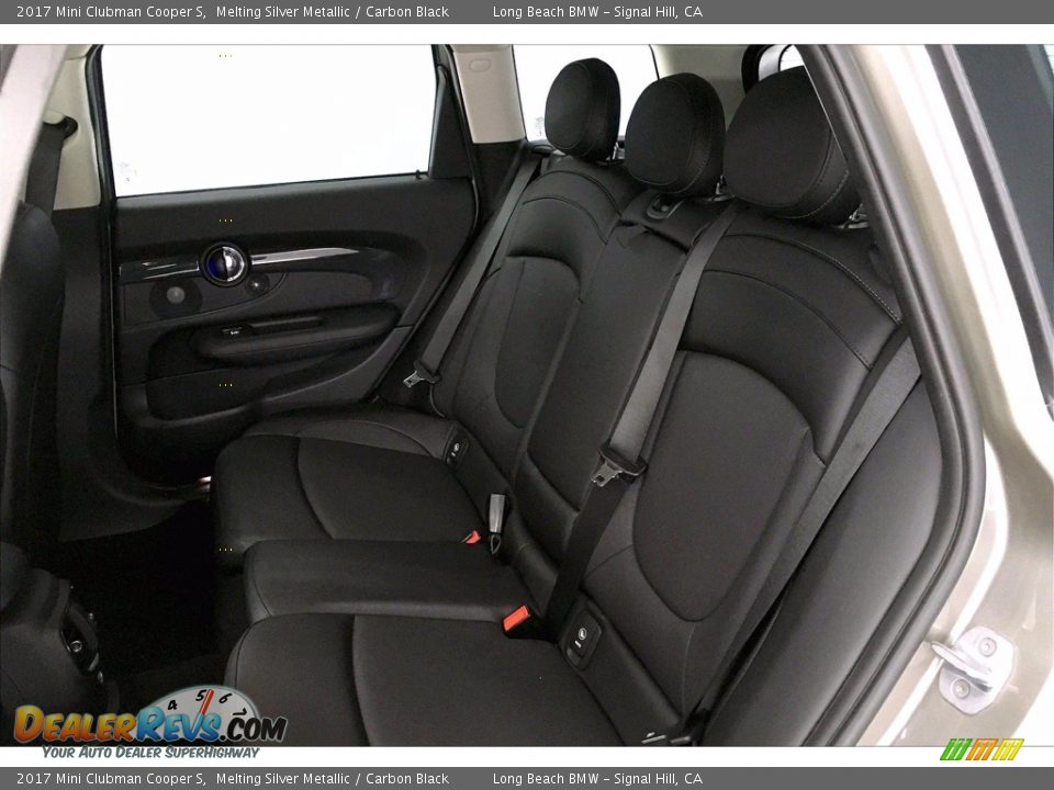 2017 Mini Clubman Cooper S Melting Silver Metallic / Carbon Black Photo #30