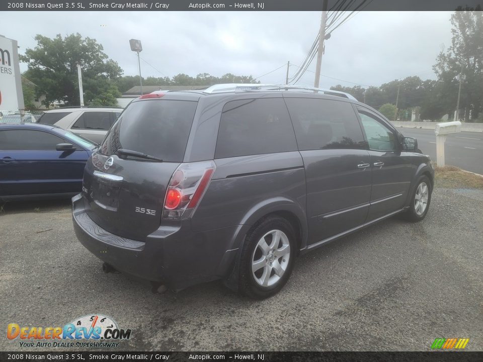 2008 Nissan Quest 3.5 SL Smoke Gray Metallic / Gray Photo #3